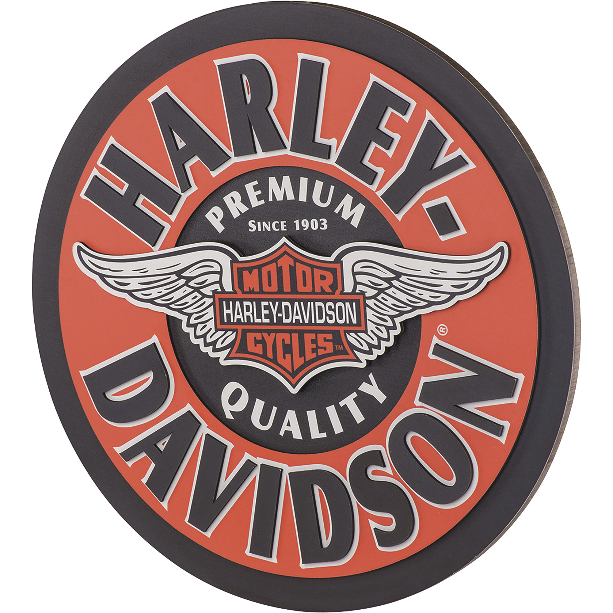Harley-Davidson Winged Bar and Shield Pub Sign, Model# HDL-15320